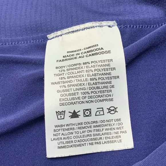 Womens‎ Nike Victory Court Slim Fit Yoga Performance Athleisure Bike Skort - Picture 7 of 10